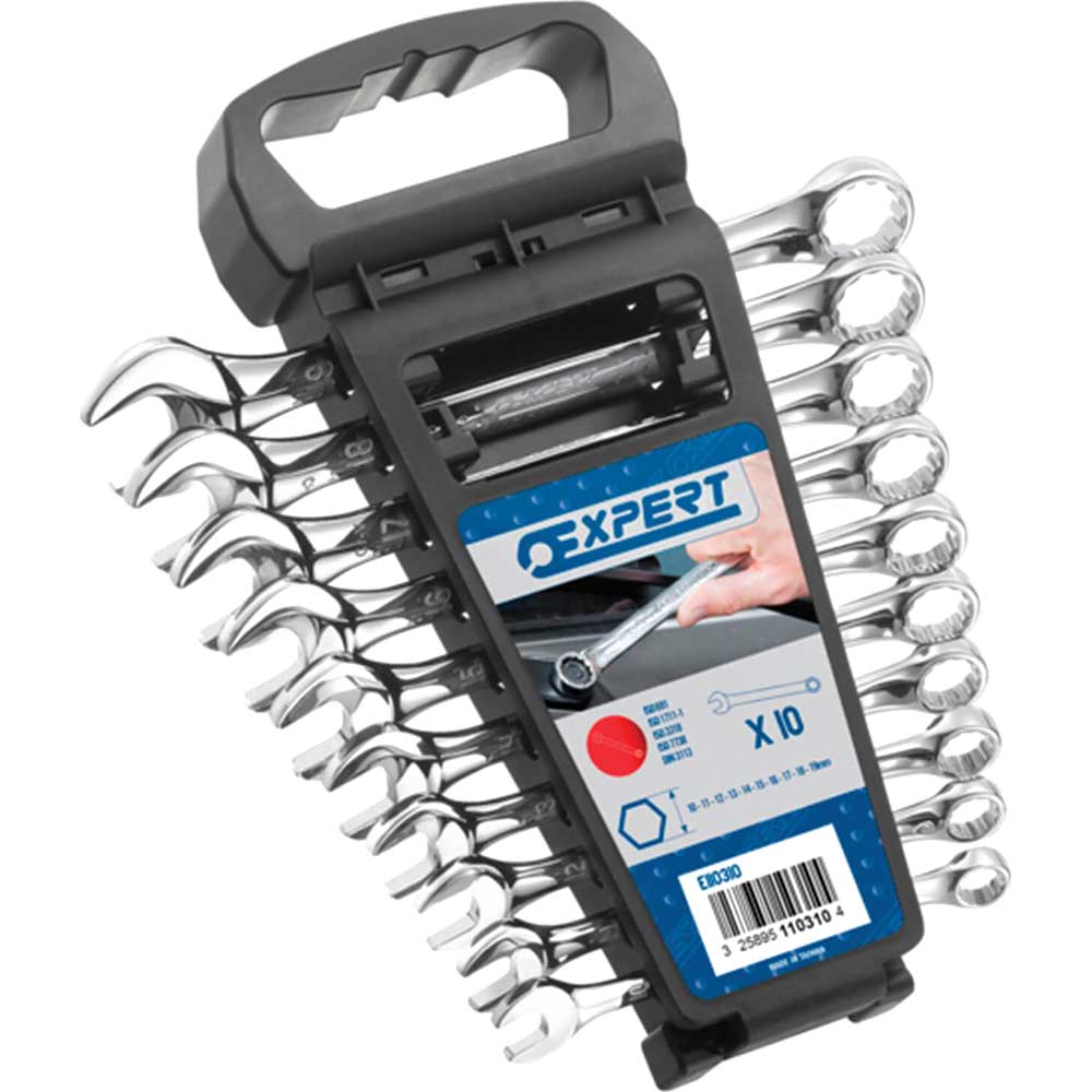 Image of Britool 10 Piece Combination Spanner Set 10 - 19mm