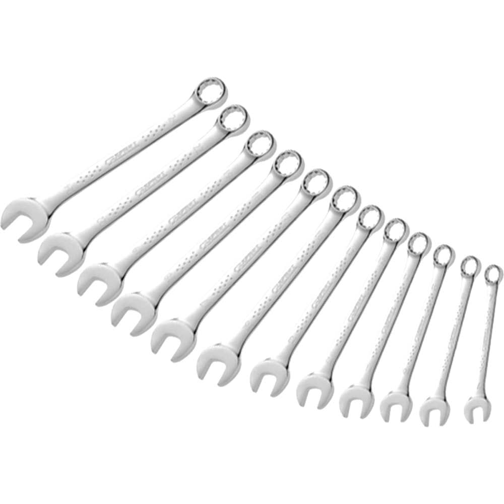 Image of Britool 12 Piece Combination Spanner Set 1/4&quot; - 15/16&quot;
