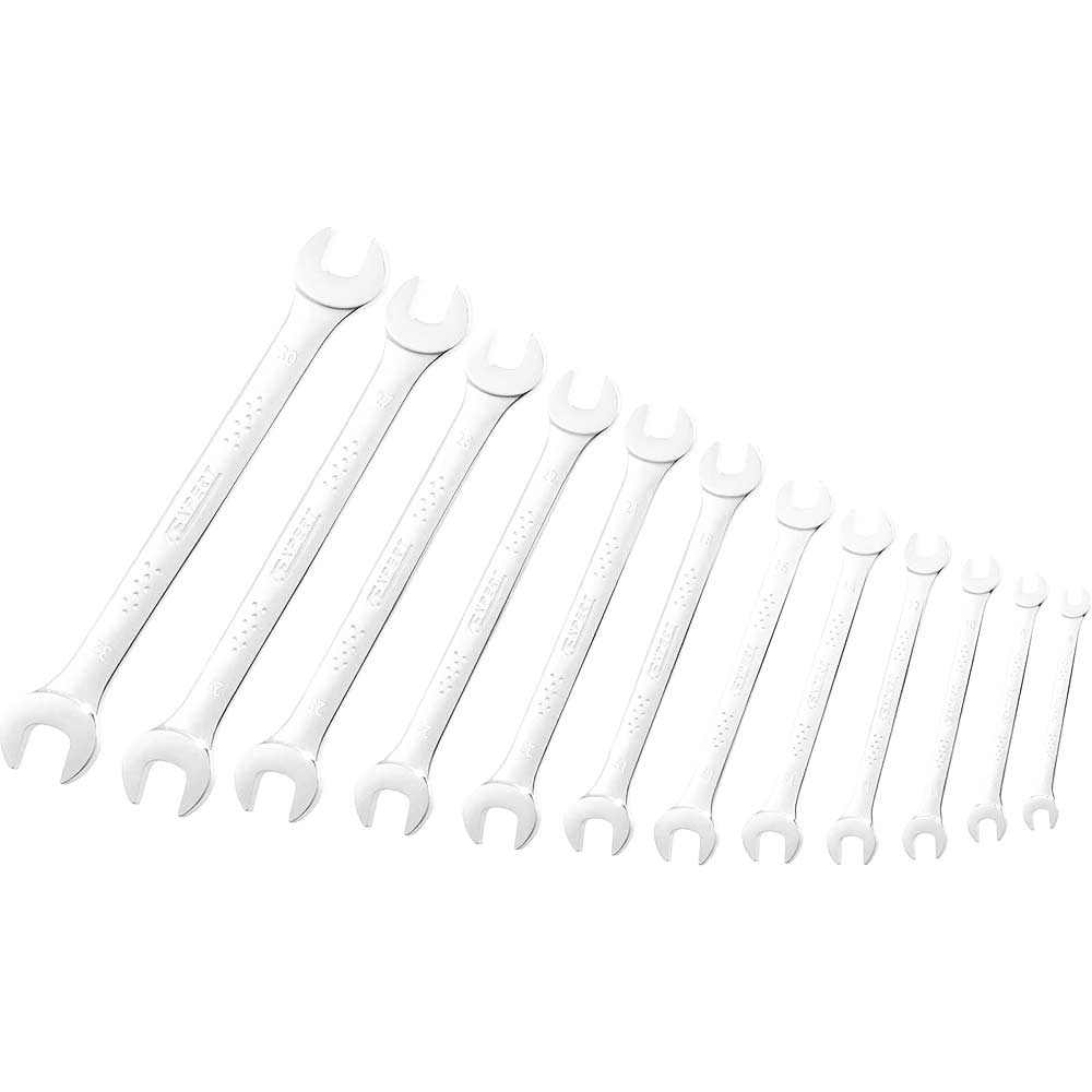 Image of Britool 12 Piece Double Open End Spanner Set Metric