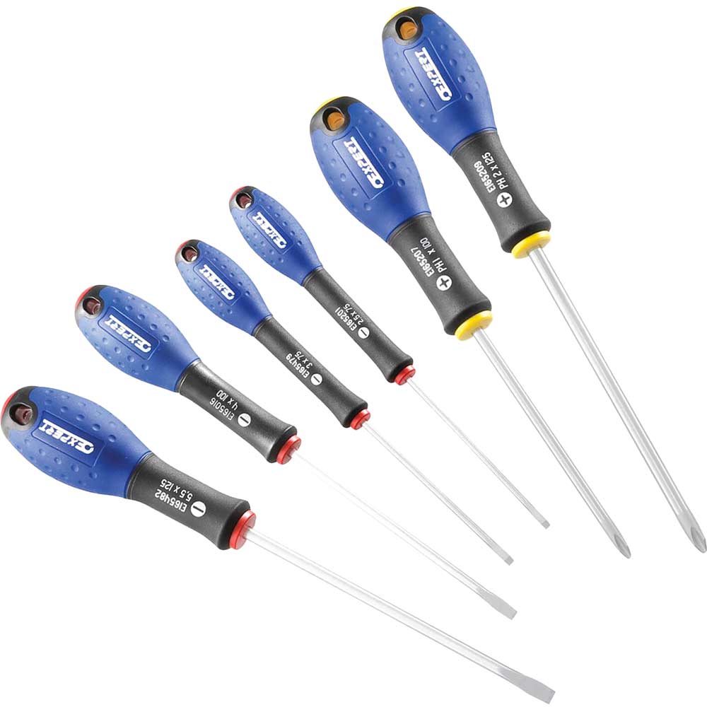 Image of Britool 6 Piece Screwdriver Set Slotted / Phillips