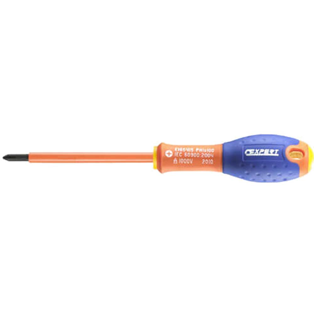 Britool PH0 x 75mm VDE Insulated 1000v Phillips Screwdriver 177mm