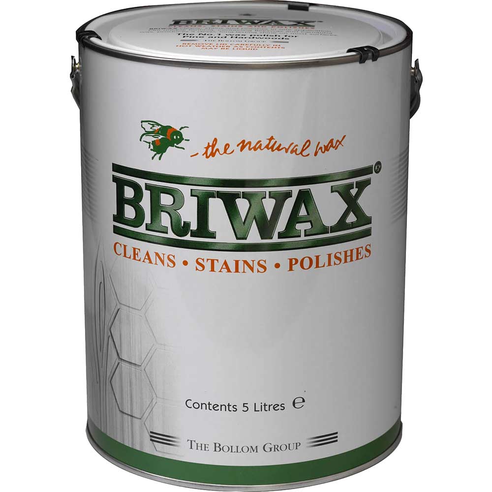Image of Briwax Jacobean Wax Polish Original 5 Litre