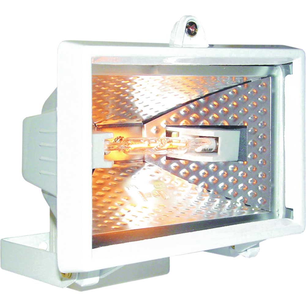 Byron HL400W Halogen Floodlight White 400w 240v