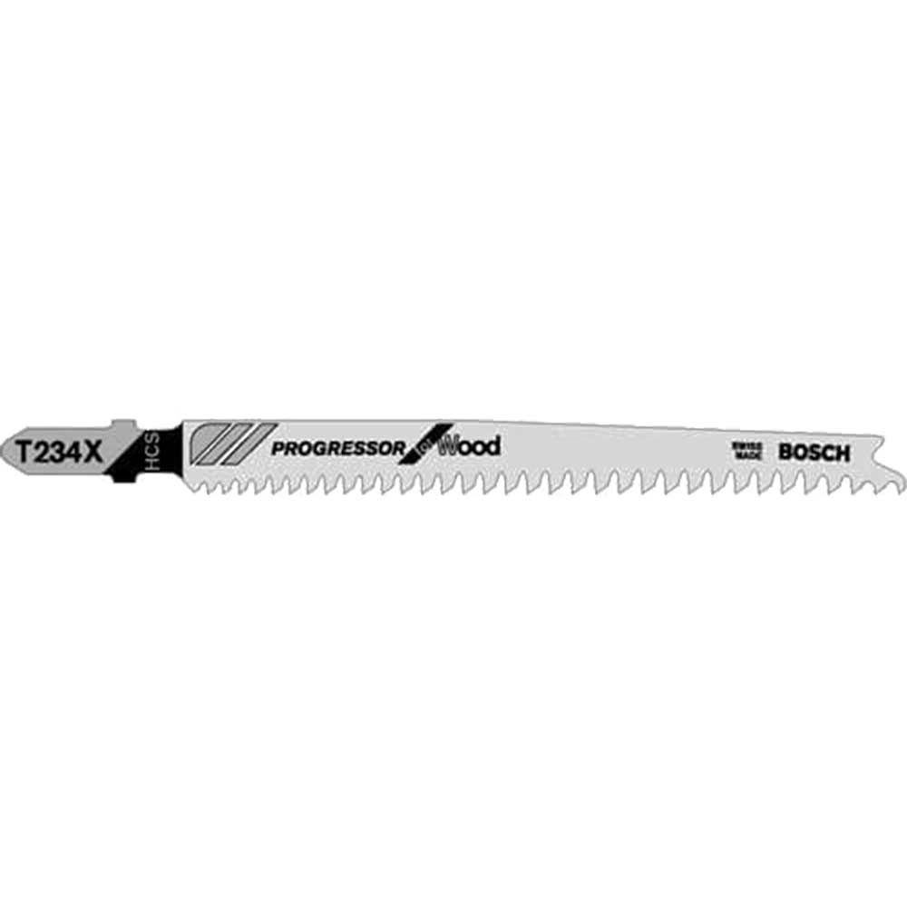 Bosch T 234 x Jigsaw Blades Pack of 5