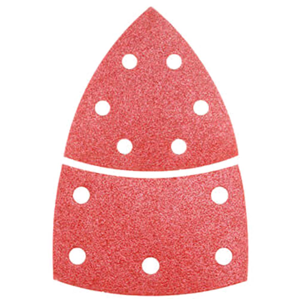 Bosch Sanding Sheets 80 Grit - Red (Wood) Pack of 10