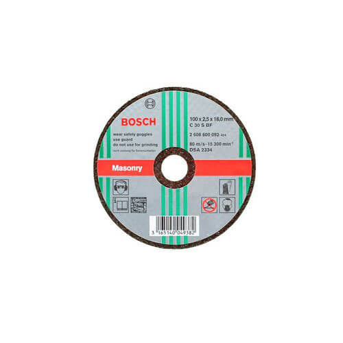 Bosch Cutting Disc 125mm x 2.5mm x 22.2mm Stone