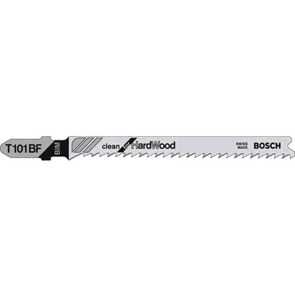 Bosch T 101 Bf Jigsaw Blades Pack of 5