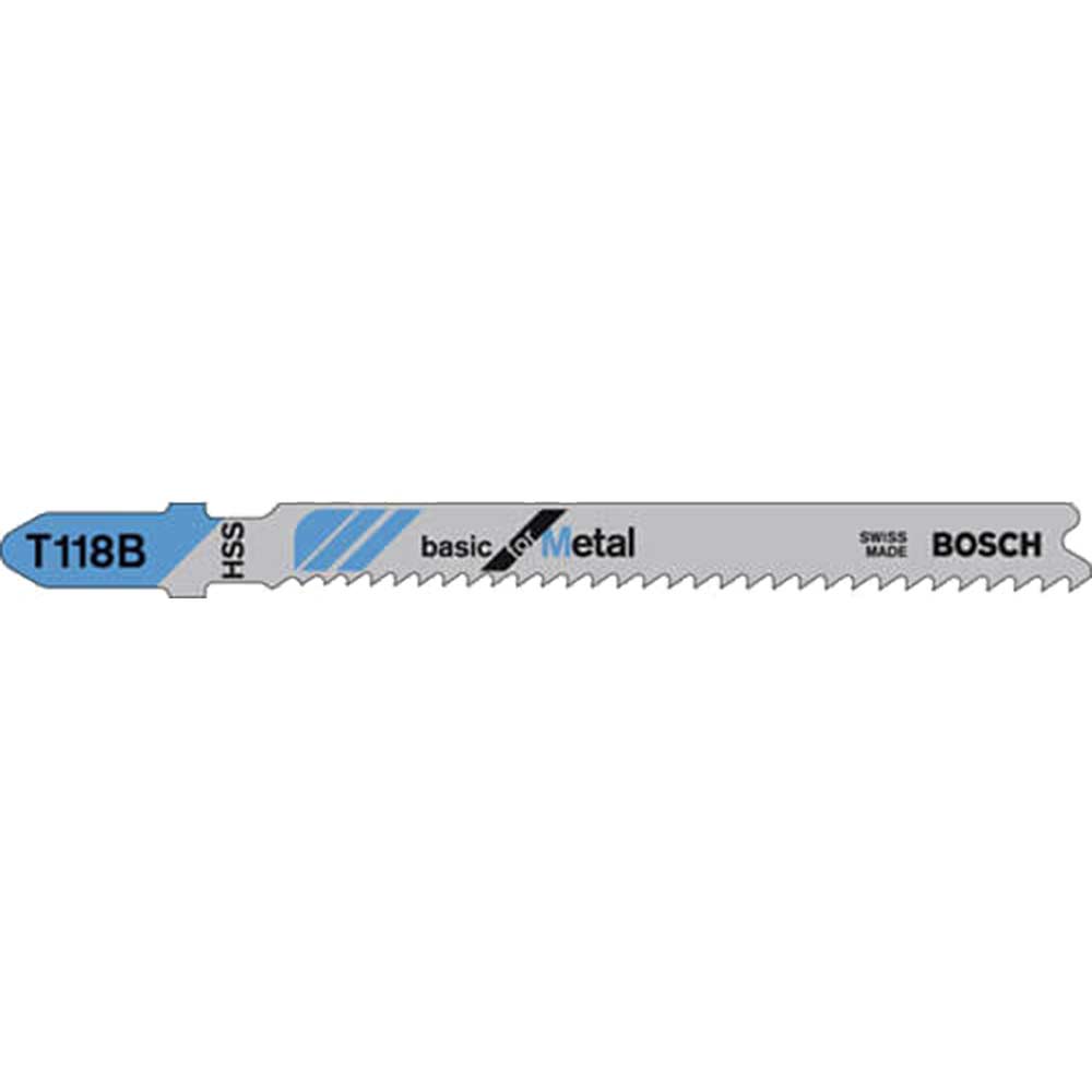 Bosch T 118 B Jigsaw Blades Pack of 5
