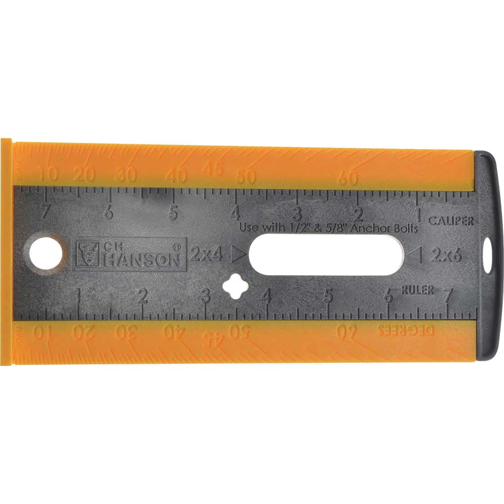 Image of C H Hanson Slide Square for Marking Angles