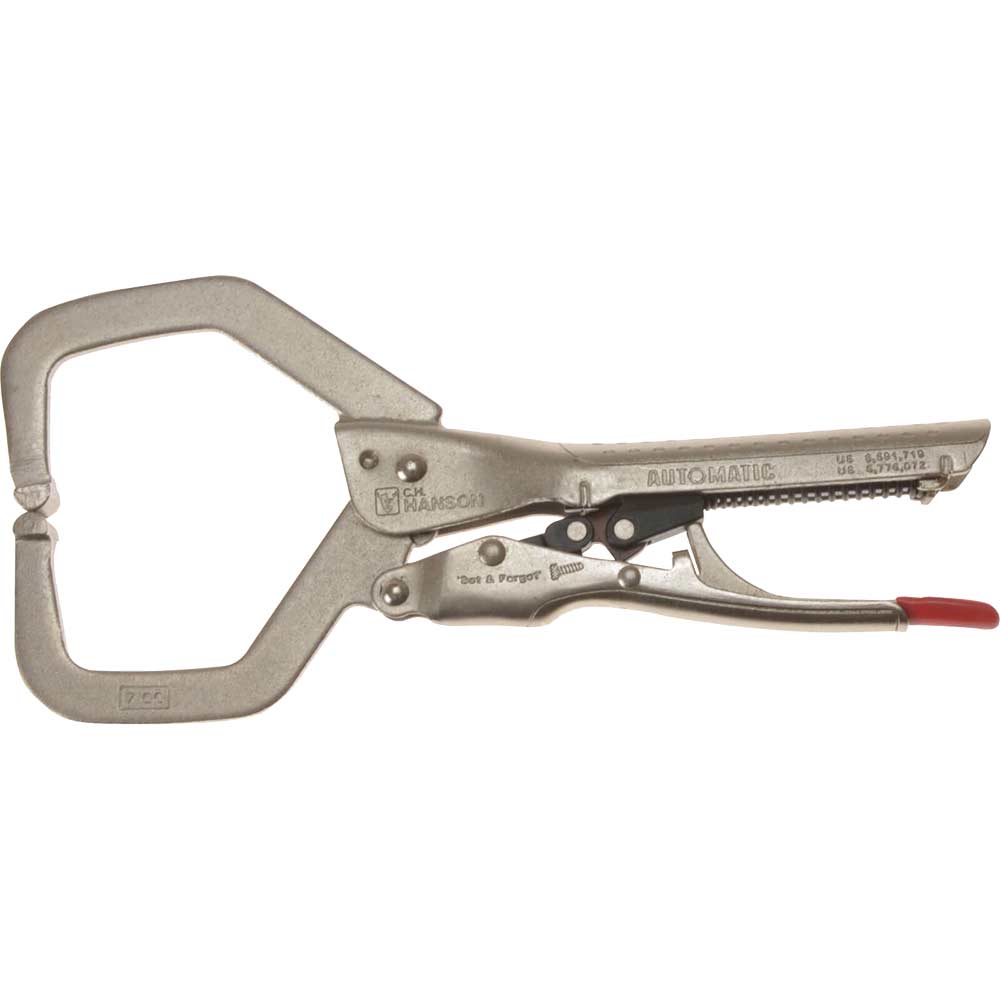 Image of Hanson Automatic C Clamp 180mm / 7&quot;