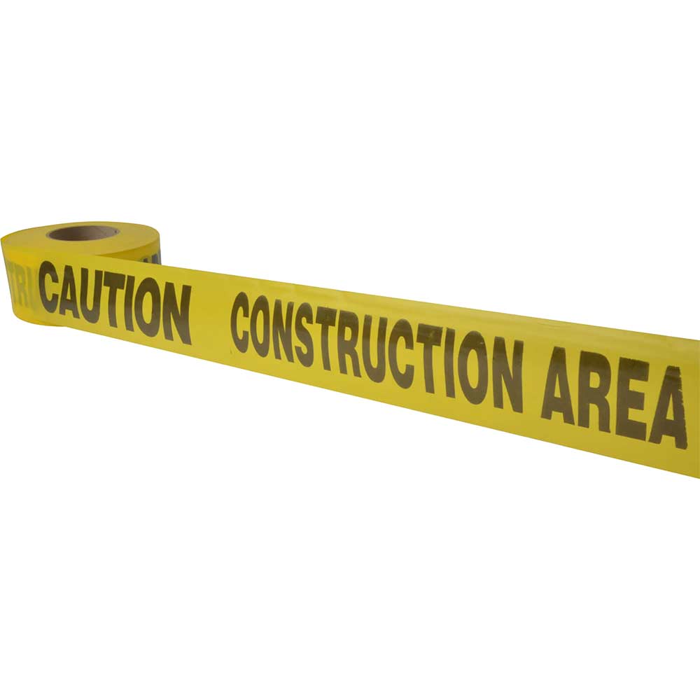 Hanson Tape Caution Construction Area 305 Metre / 1000 Feet