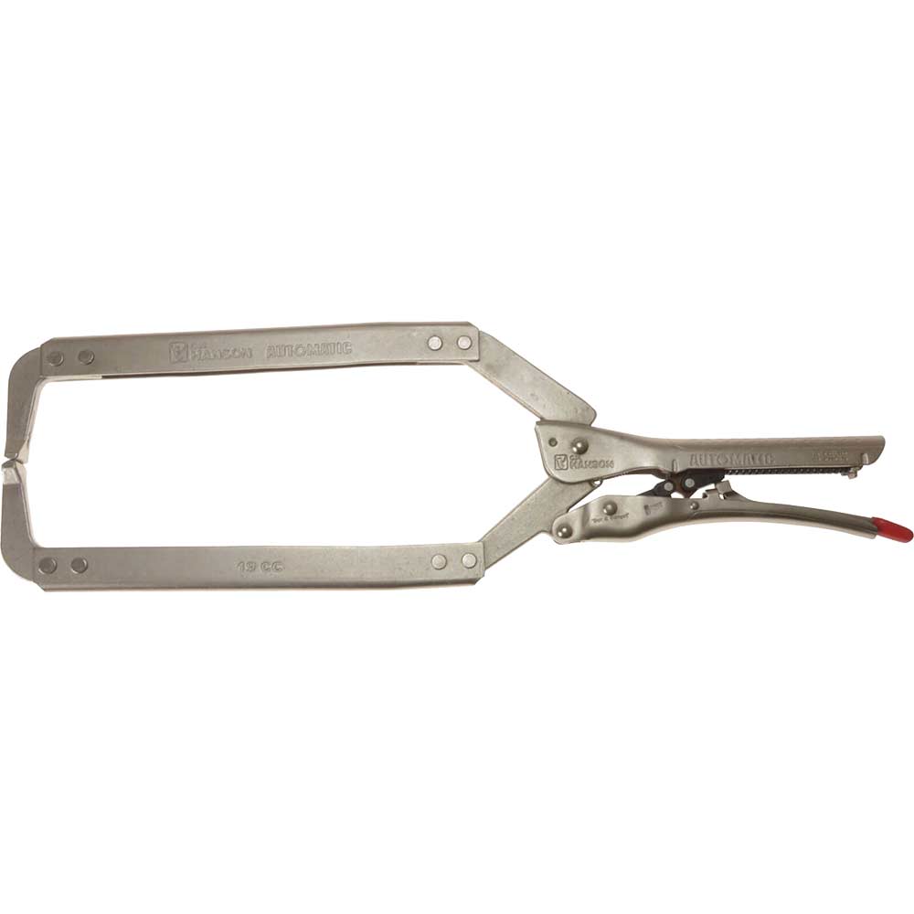 Image of Hanson Automatic Long Reach C Clamp 475mm / 19&quot;