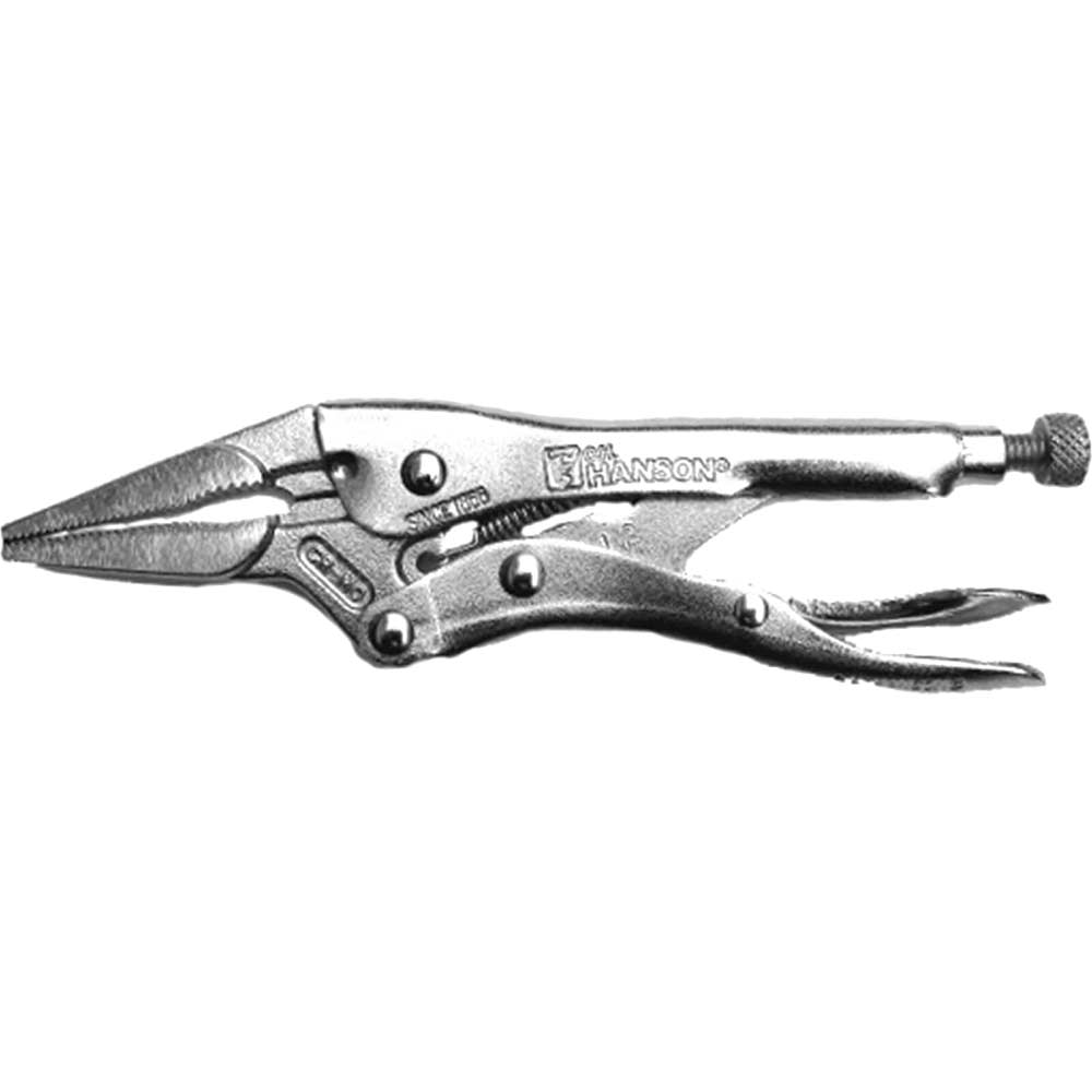 Image of Hanson Locking Needle Nose Pliers 150mm / 6&quot;