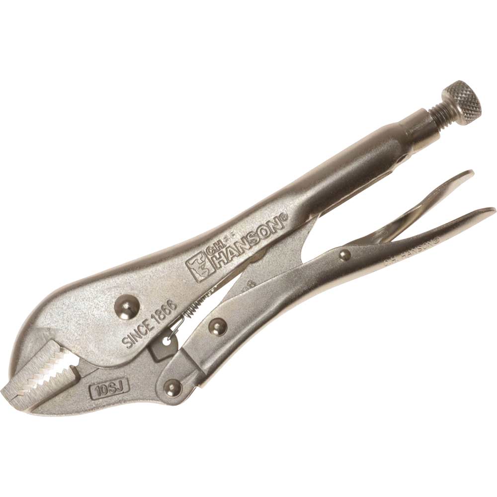 Hanson Locking Straight Jaw Pliers 250mm / 10"