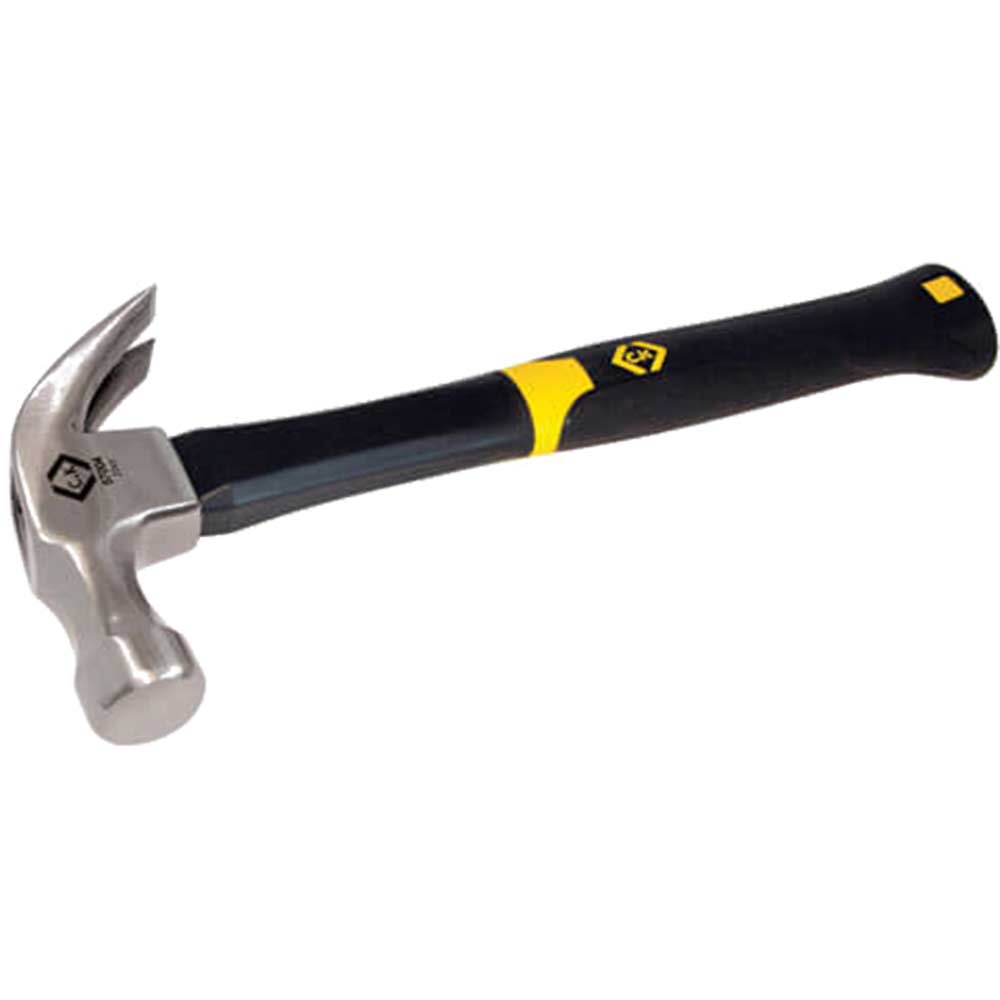 CK Anti Vibe Fibre Glass Shaft Claw Hammer 468g / 20oz