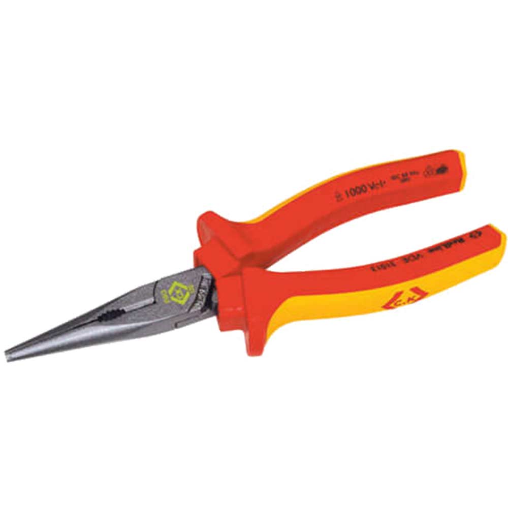 Image of CK RedLine VDE Insulated Snipe Nose Pliers 175mm