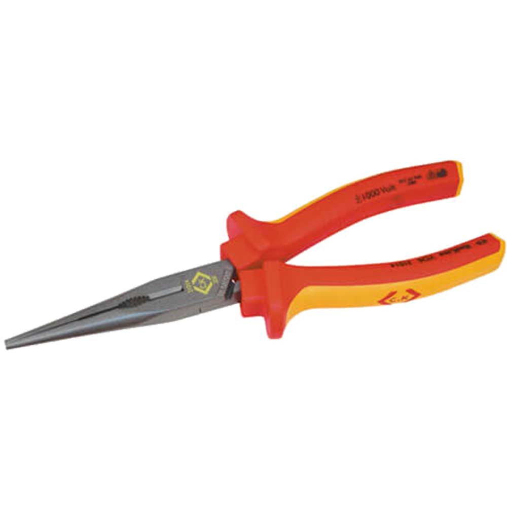 Image of CK RedLine VDE Insulated Snipe Nose Pliers 200mm