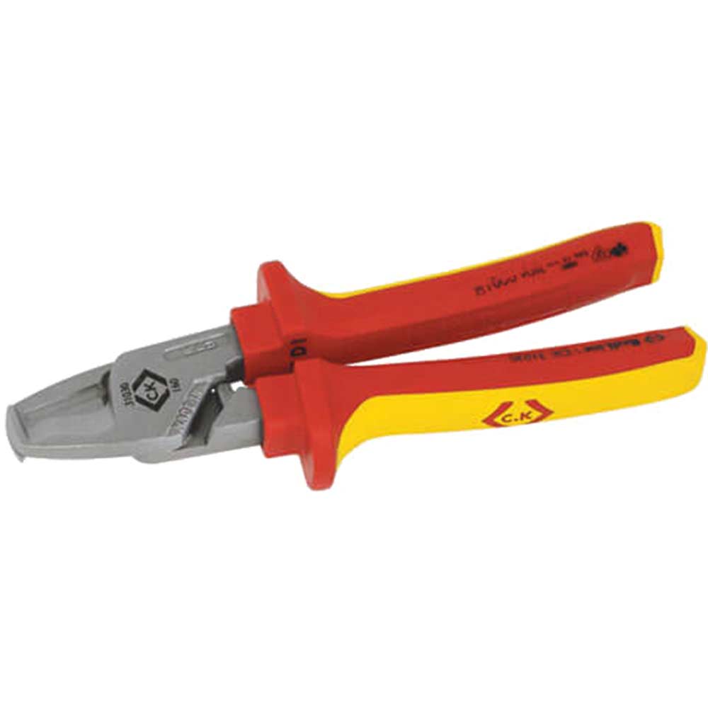 Image of CK RedLine VDE Insulated Heavy Duty Cable Cutters 165mm