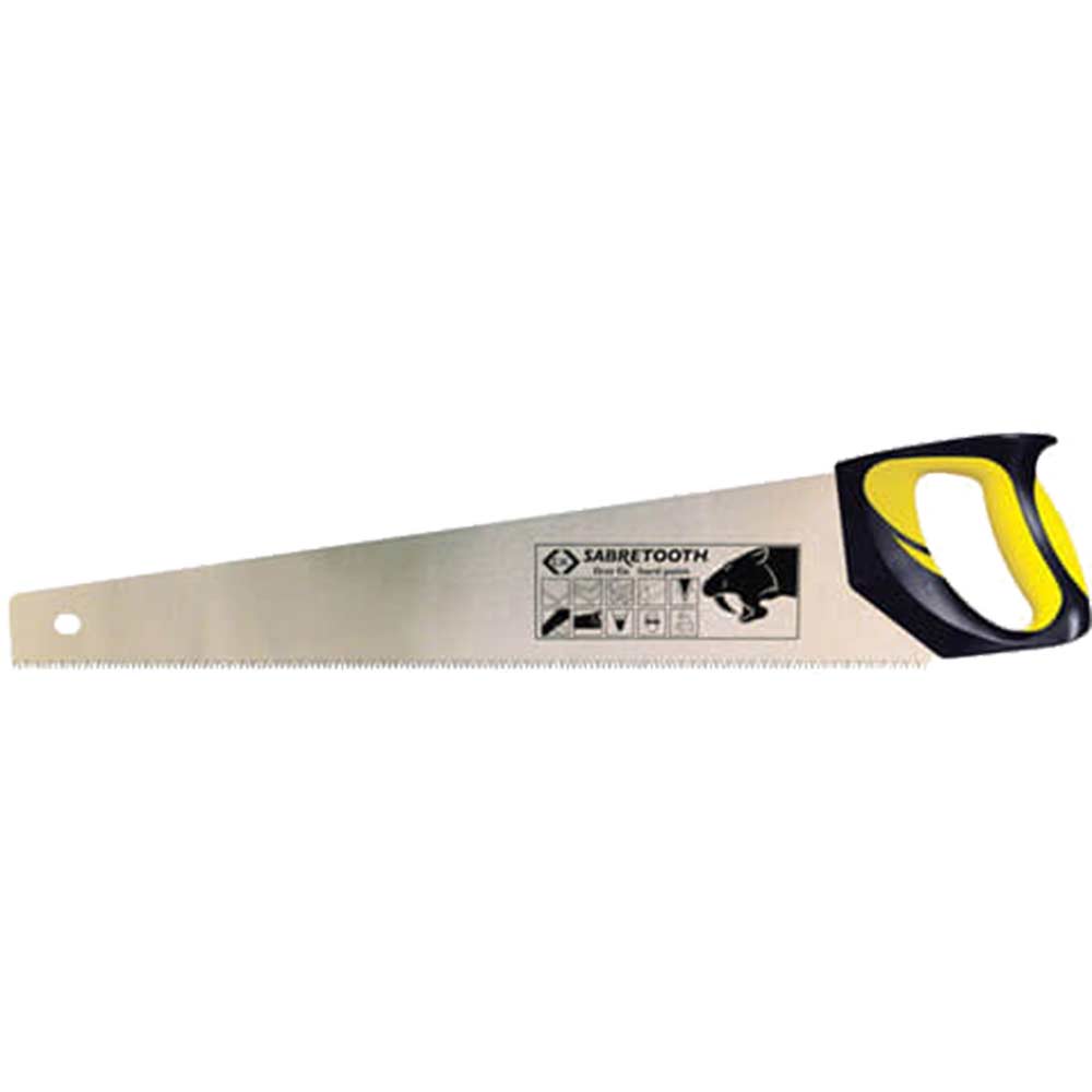 Image of CK Sabretooth Hand Wood Saw 22&quot; 7tpi / 8ppi First Fix