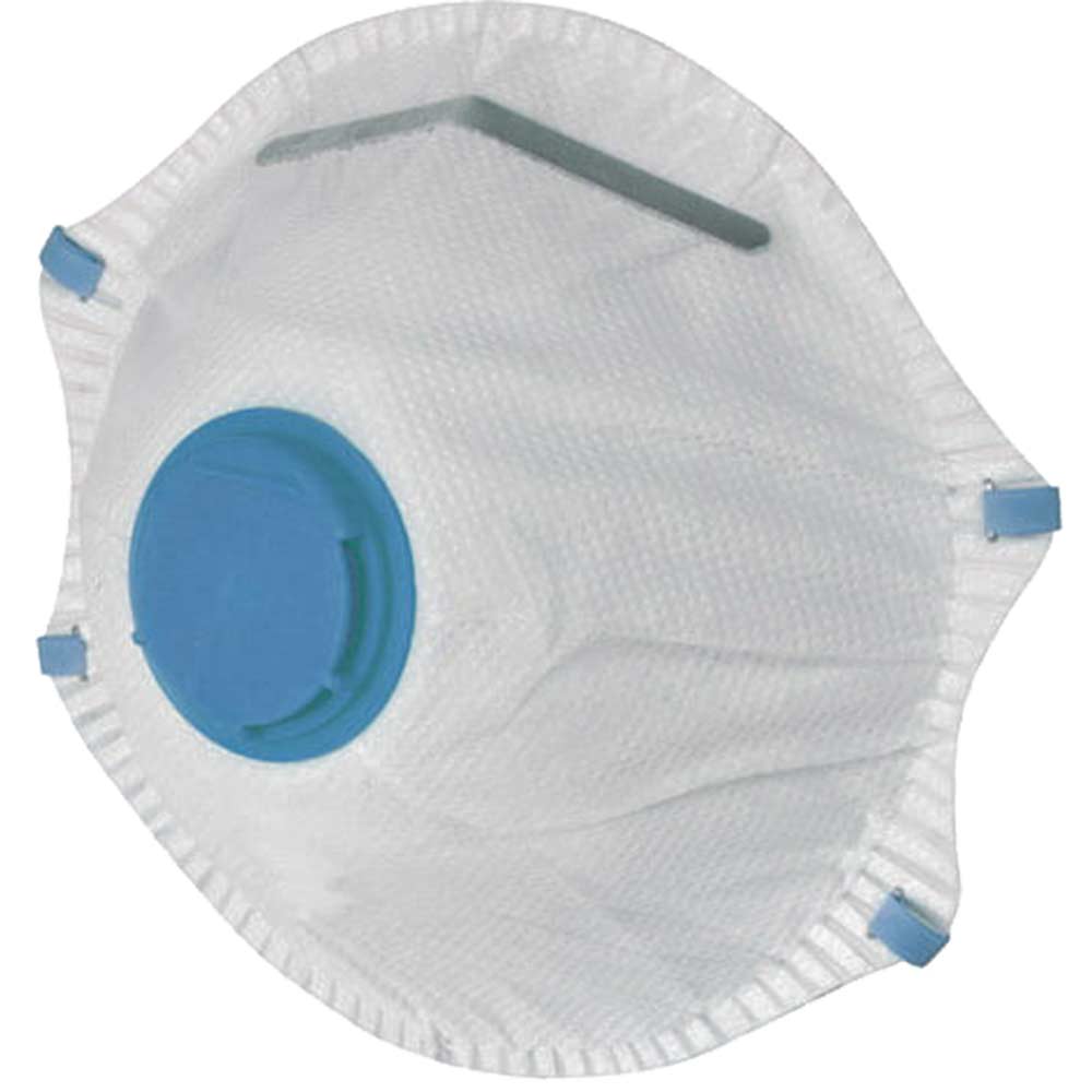 CK Avit Premium Disposable Mask with Valve (Aqueous, Toxic Dust & Fibres) EN149 FFP2