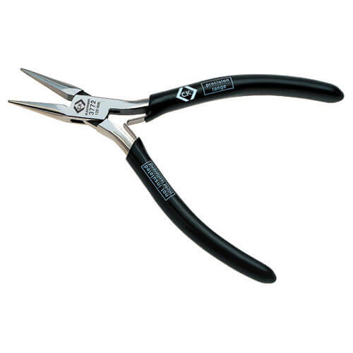 CK Precision Snipe Nose Pliers Non Serrated Jaw 120mm