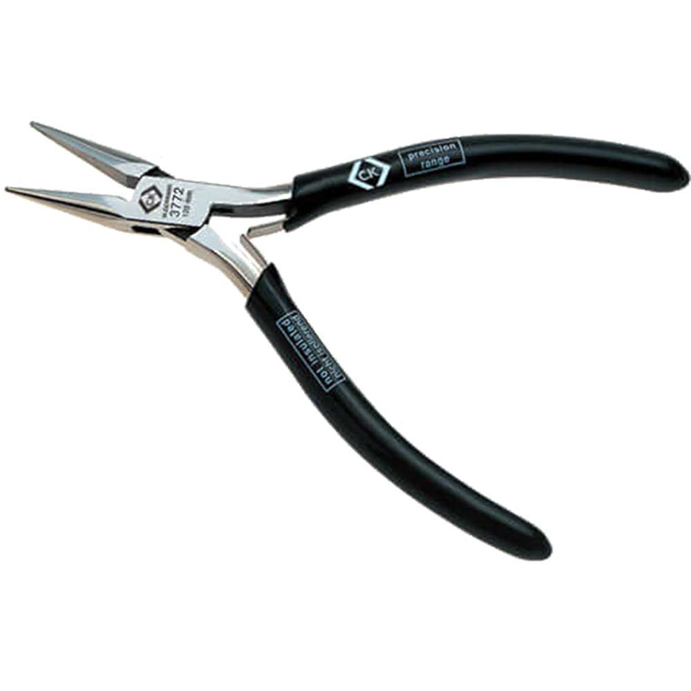 CK Precision Snipe Nose Pliers Non Serrated Jaw 120mm