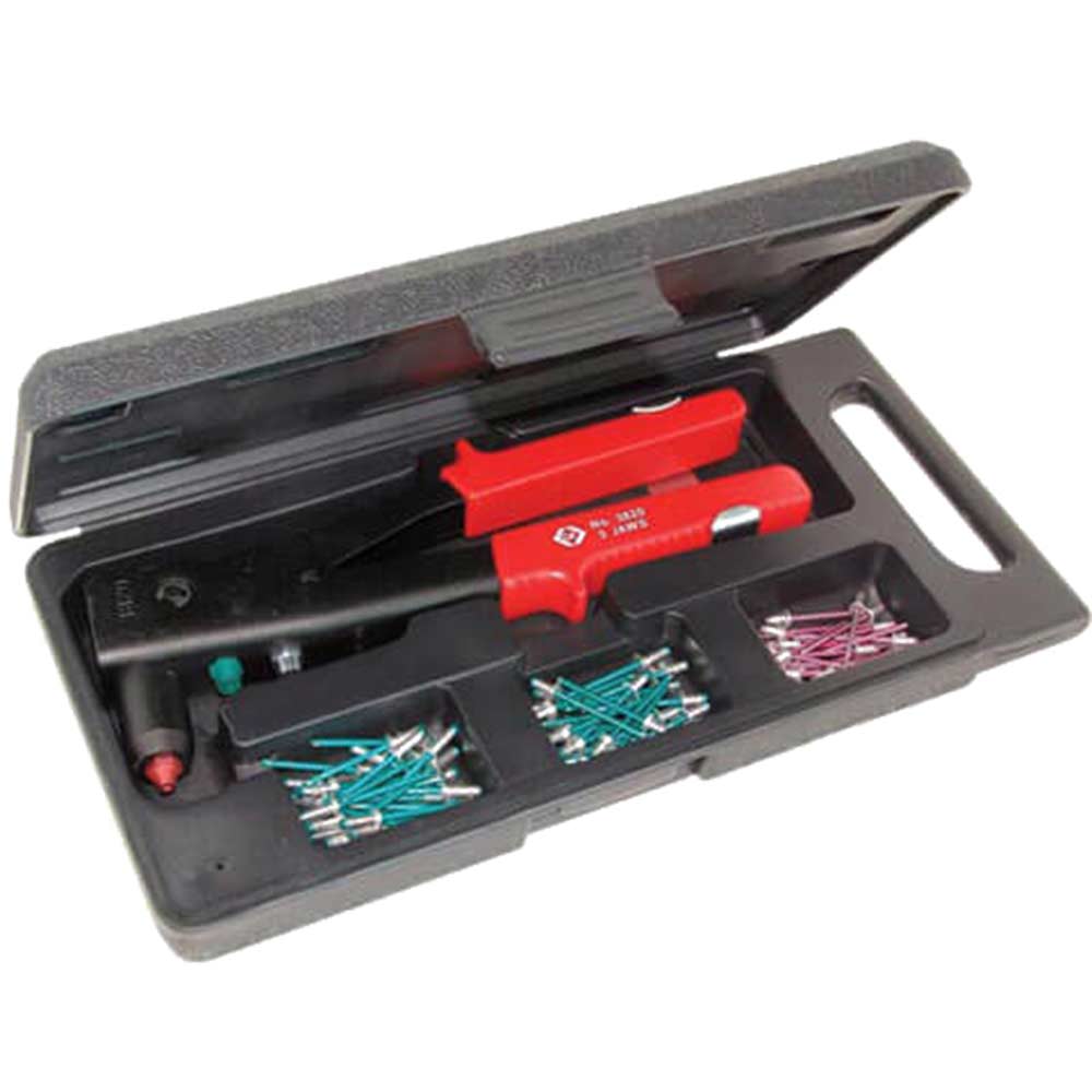 CK Pop Riveting Pliers 260mm with Rivets