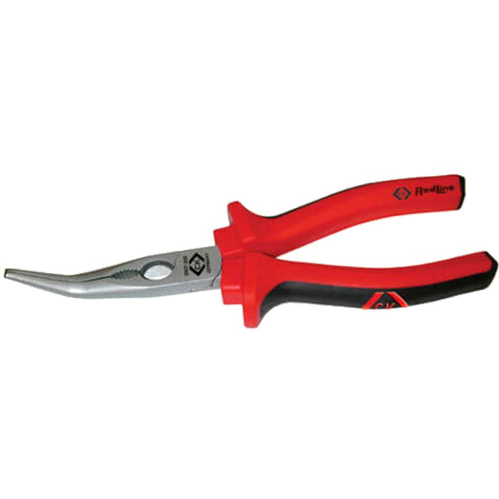 Image of CK RedLine Bent Snipe Nose Pliers 200mm