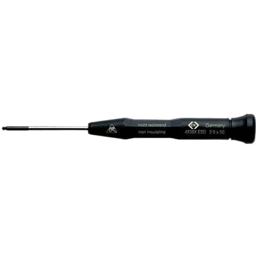 Image of CK Xonic Precision ESD 3.0 x 60mm Ball End Hexagon Screwdriver
