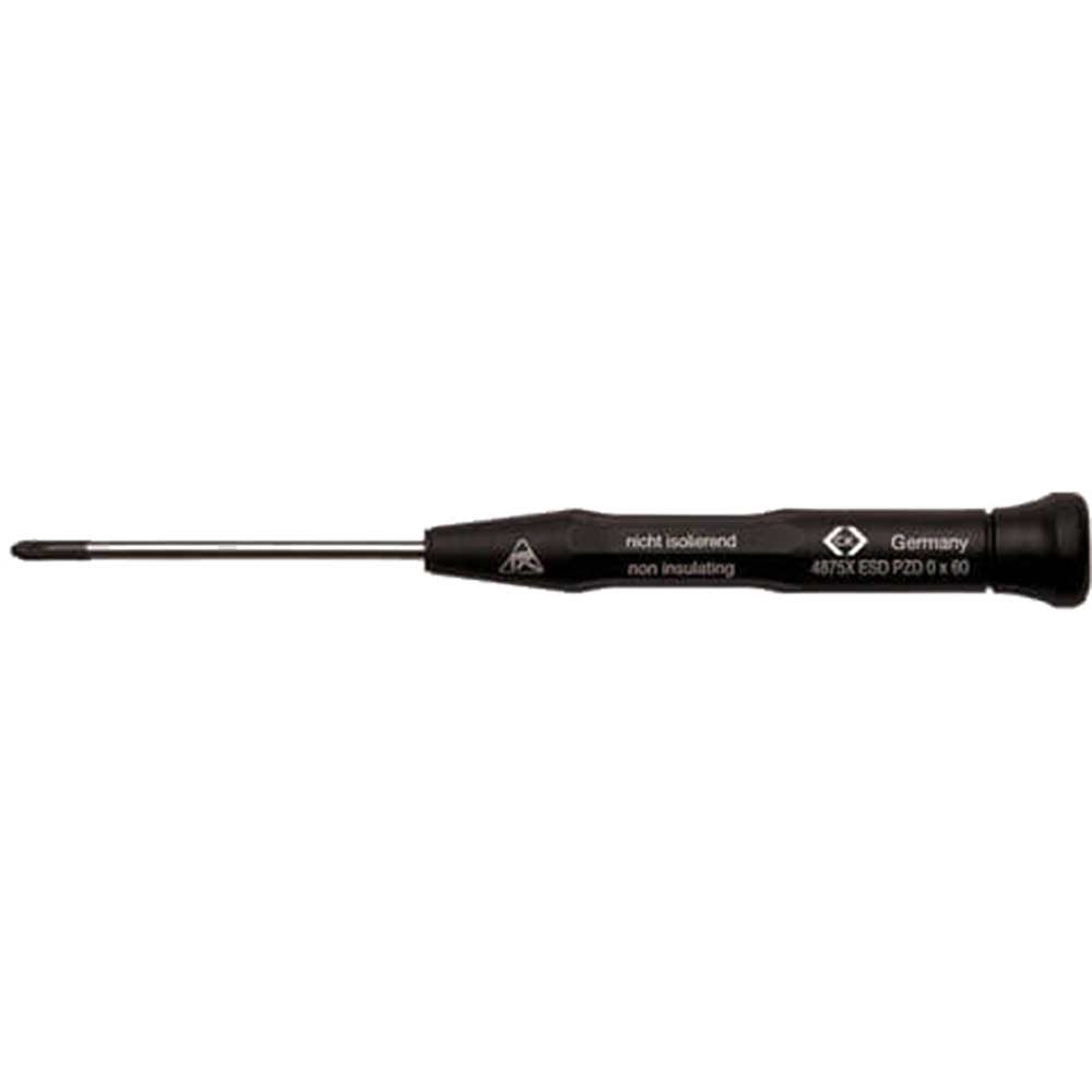 CK Xonic ESD PZ0 x 60mm Pozi Screwdriver