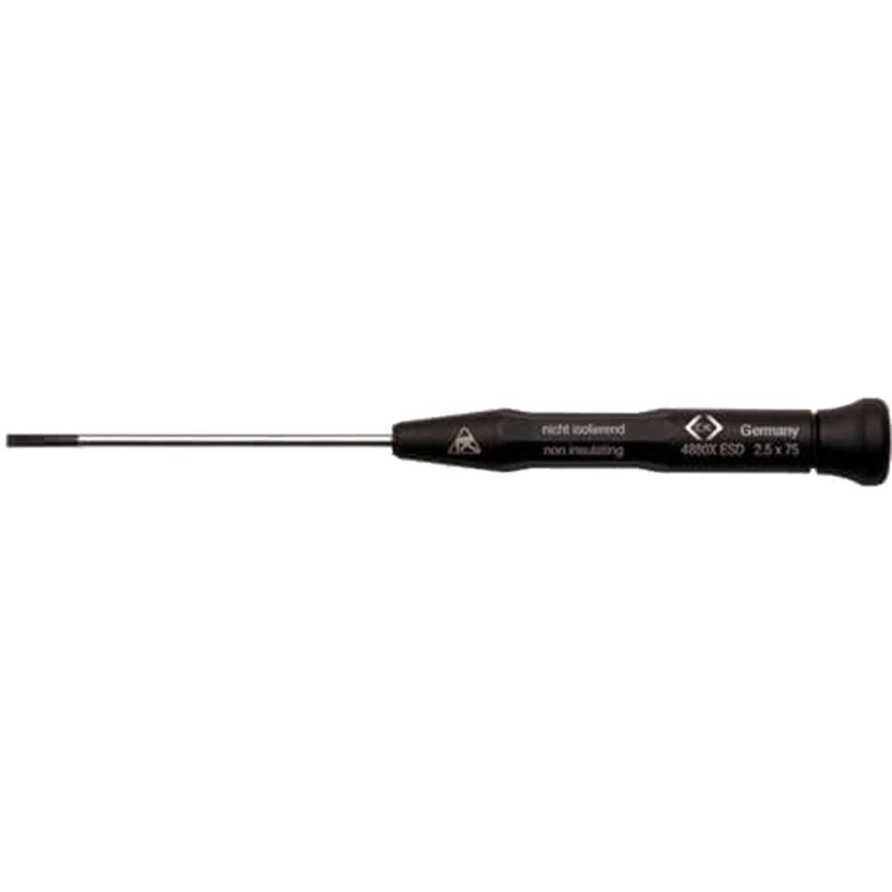 Image of CK Xonic Precision ESD Slotted Screwdriver 1.2 x 60mm