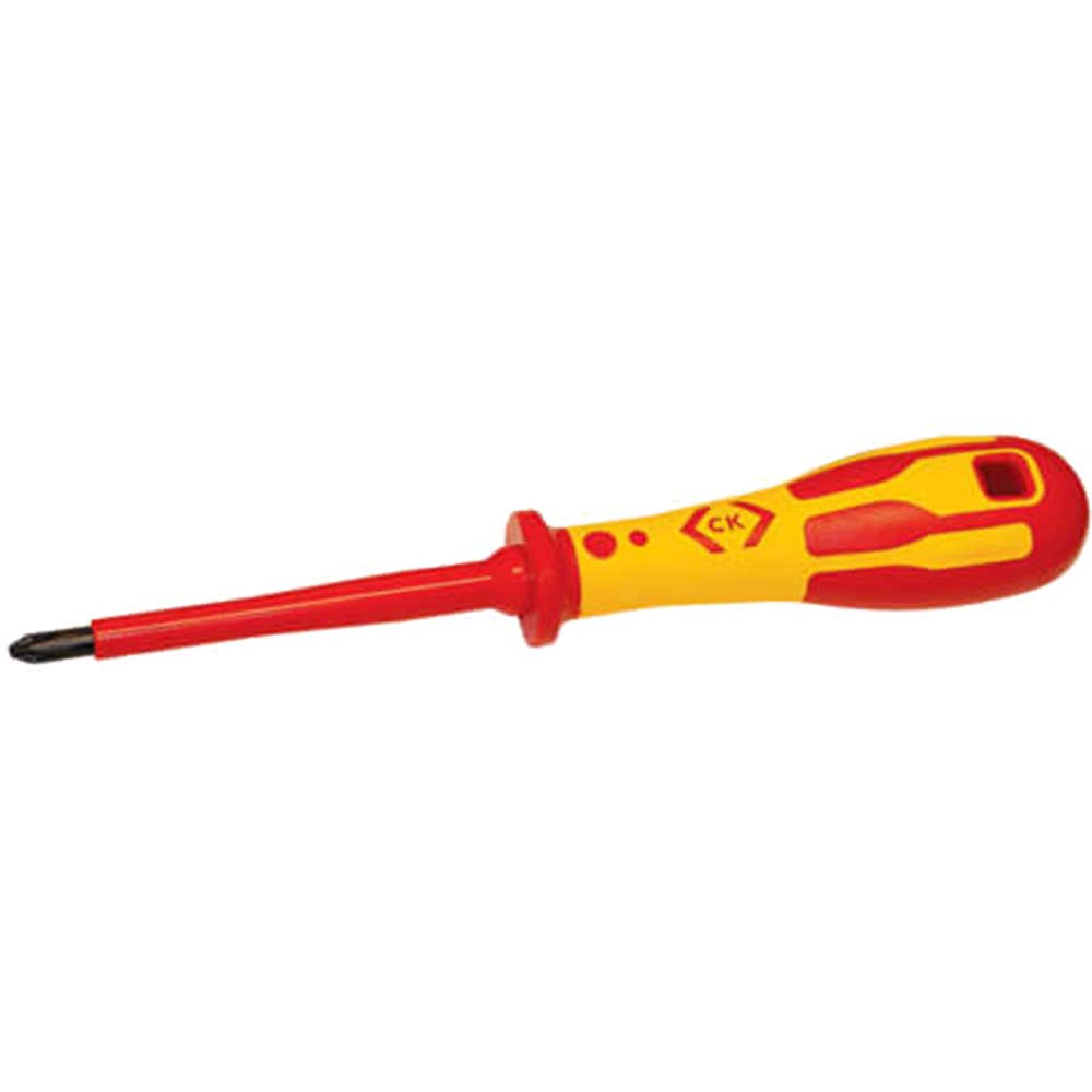 Image of CK Dextro VDE Insulated PH1 x 80mm Phillips Screwdriver