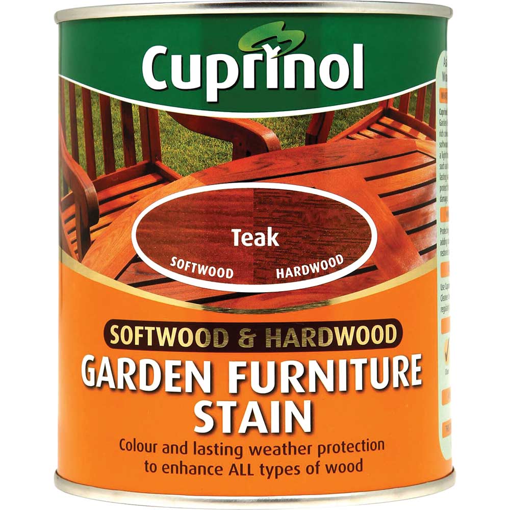 Cuprinol Garden Furniture Wood Stain Teak 750ml