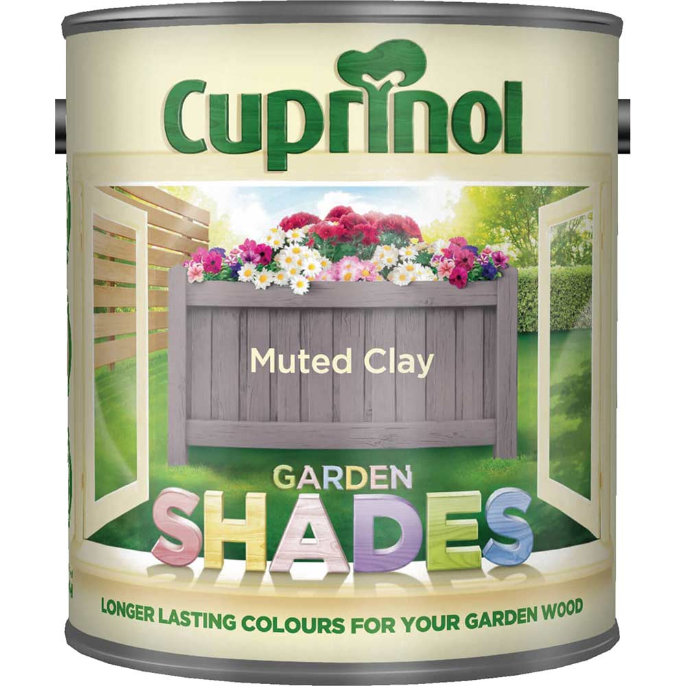 Cuprinol Garden Shades Exterior Wood Protector Muted Clay 1 Litre