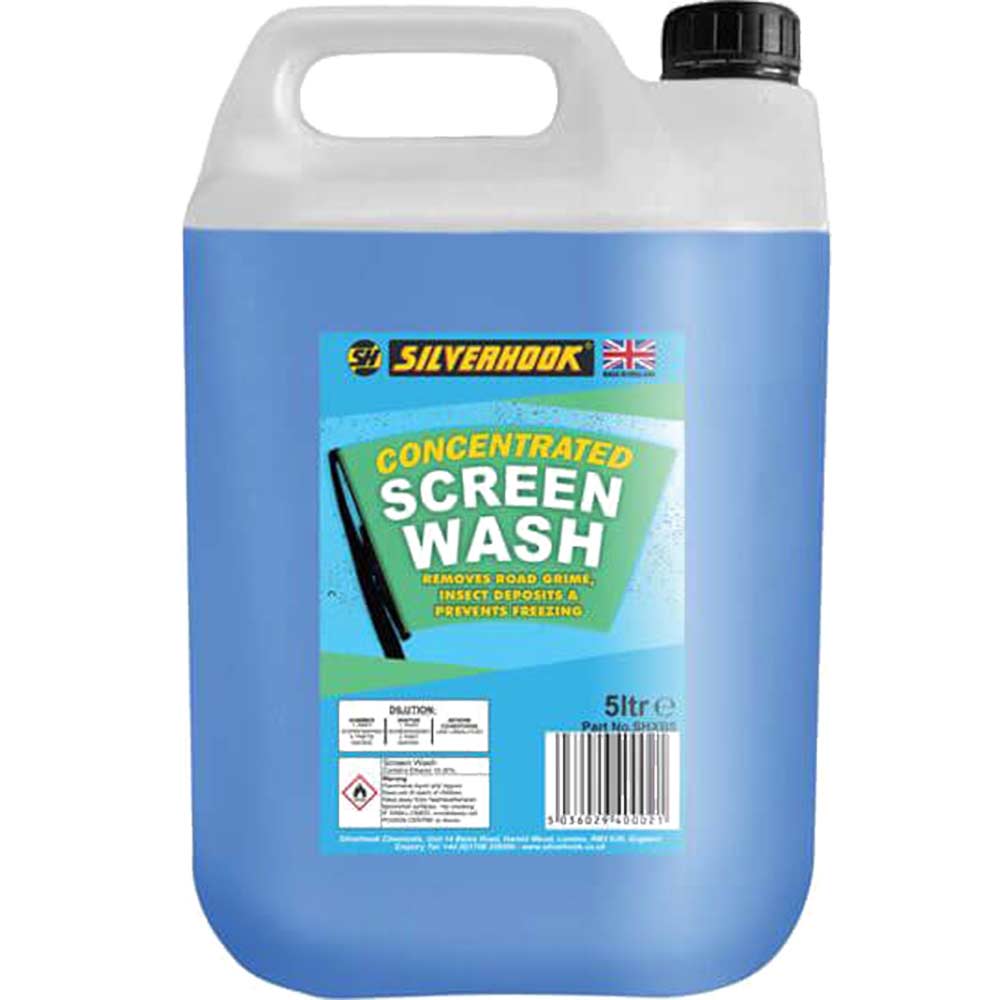 Silver Hook Screenwash 5 Litre