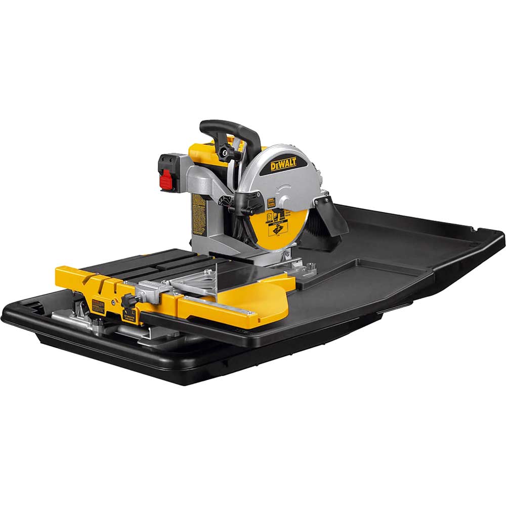 DeWalt D24000 Slide Table Wet Tile Saw 1600w 240v
