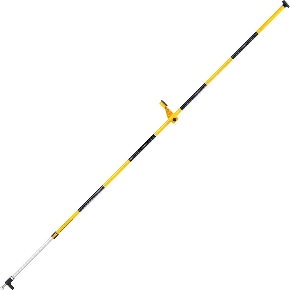 Image of DeWalt DE0882 Floor to Ceiling Telescopic Pole Max 3.4 Metres for New Laser Levels