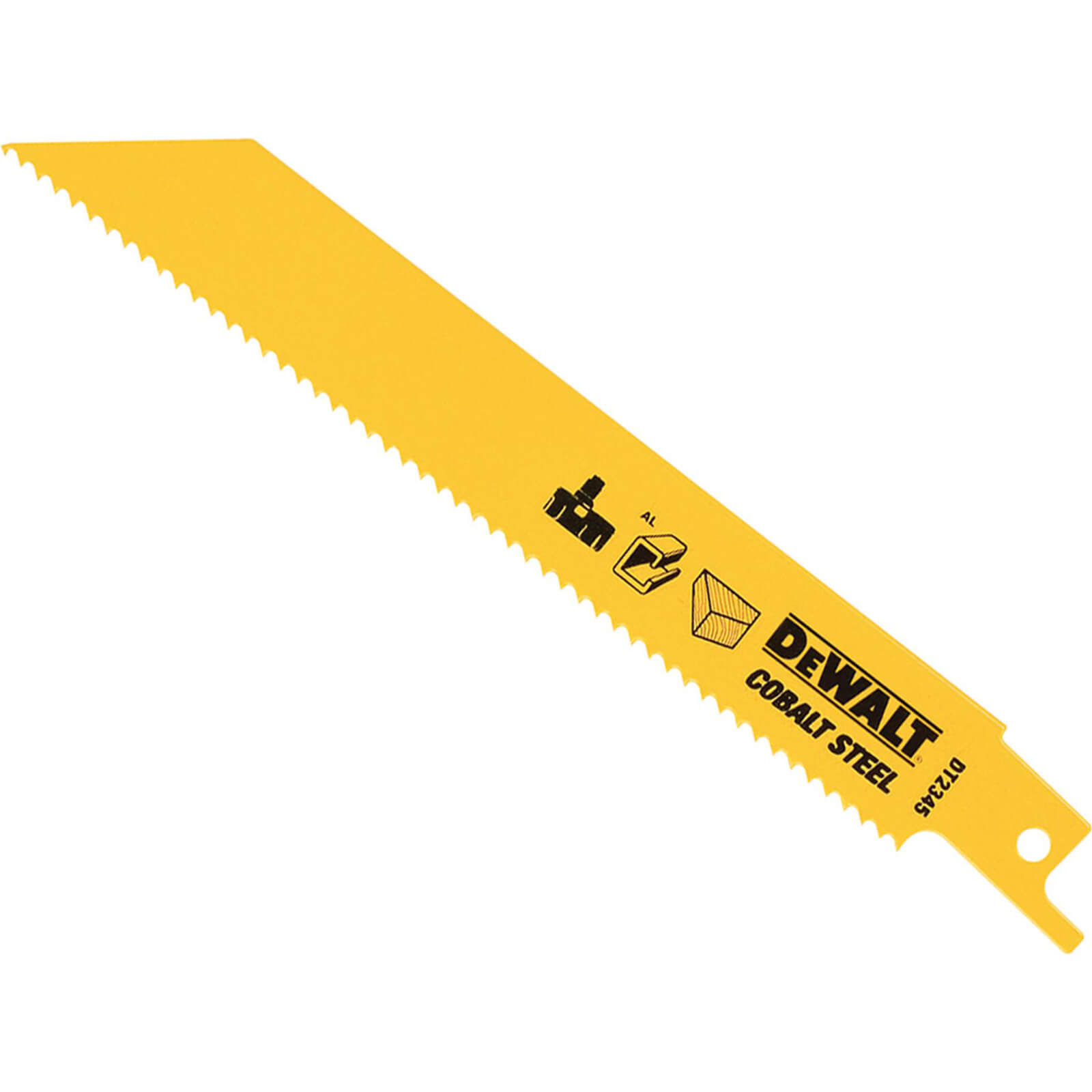 DeWalt DT2345 Bi Metal General Purpose Reciprocating Saw Blade for Cordless Machines 152mm
