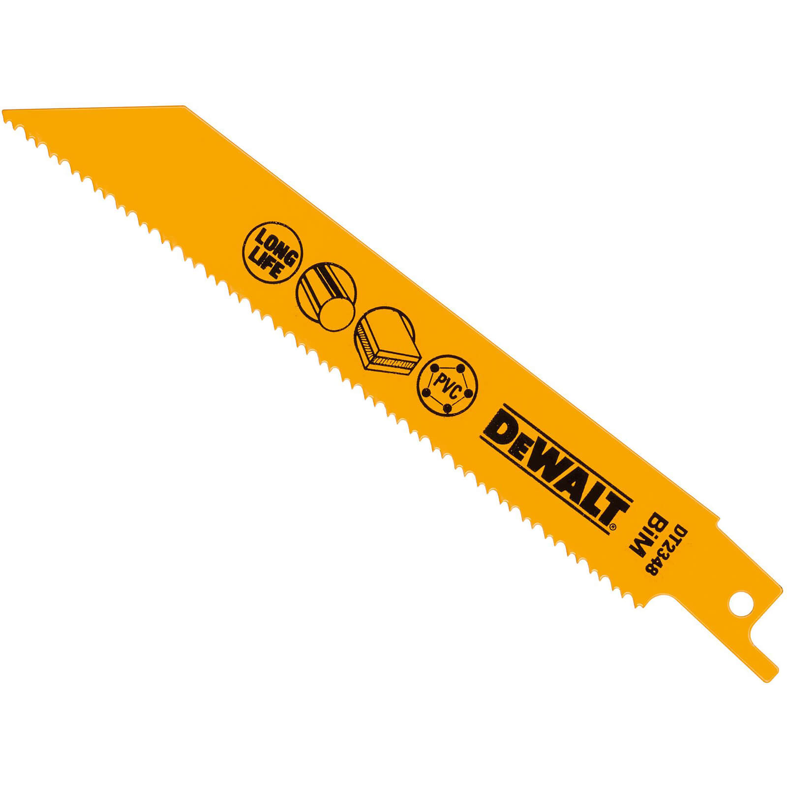 DeWalt DT2348 Bi Metal General Purpose Reciprocating Saw Saw Blades Pack of 5