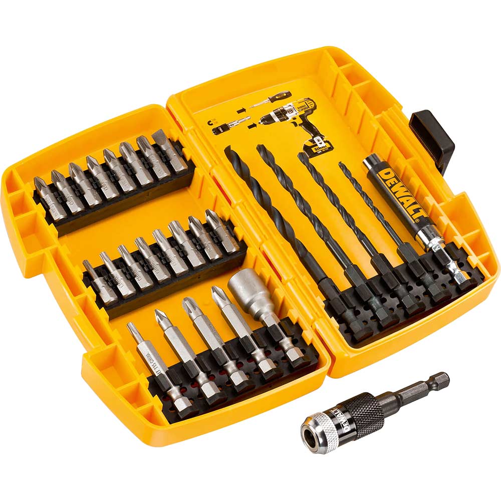 Image of DeWalt 27 Piece Rapid Load Combination Drill & Screwdriver Bit Set