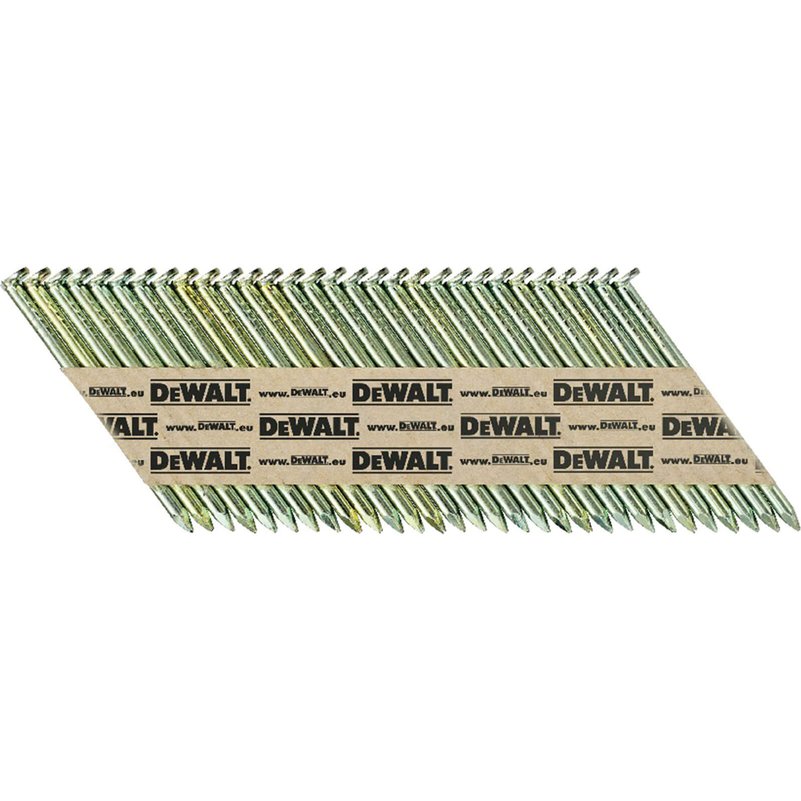 Dewalt 90mm x 3.1mm Smooth Bright Finish 34 Degree Nails Pack of 2200