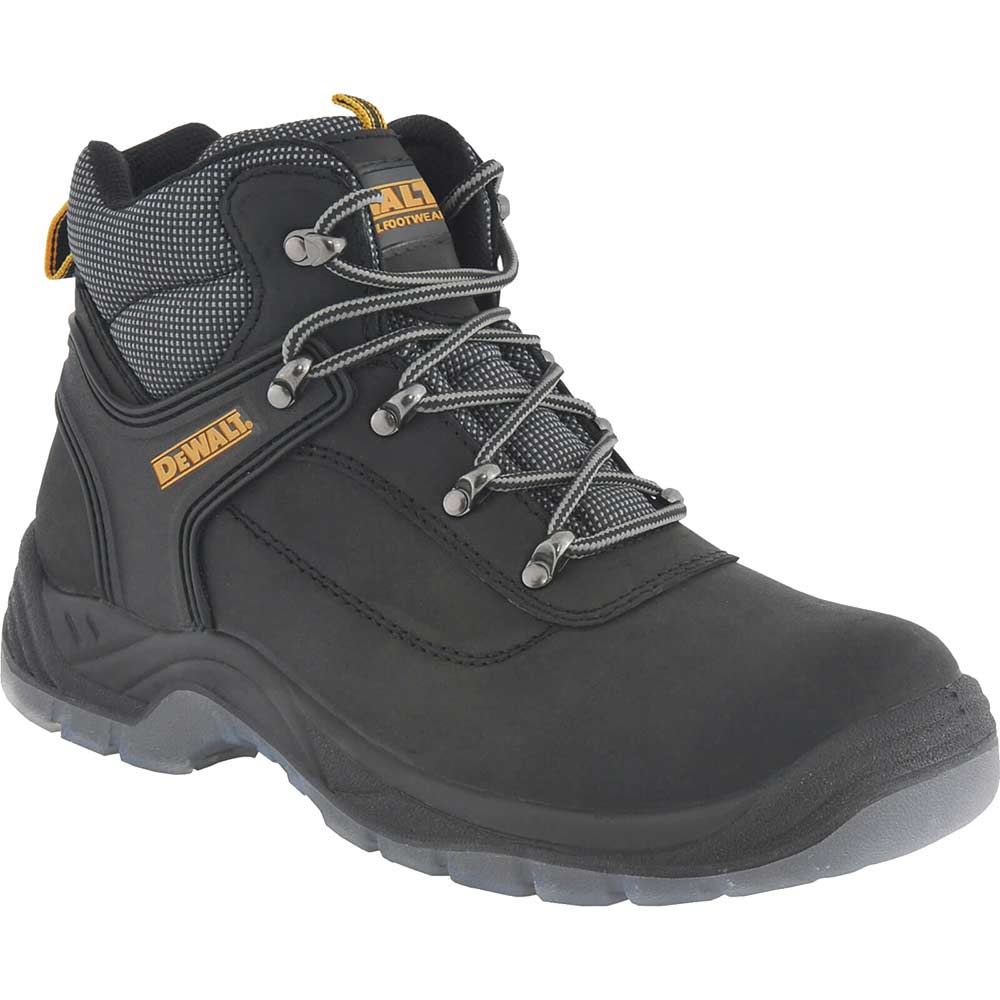 Image of DeWalt Laser Hiker Safety Work Boots Size 7 Black