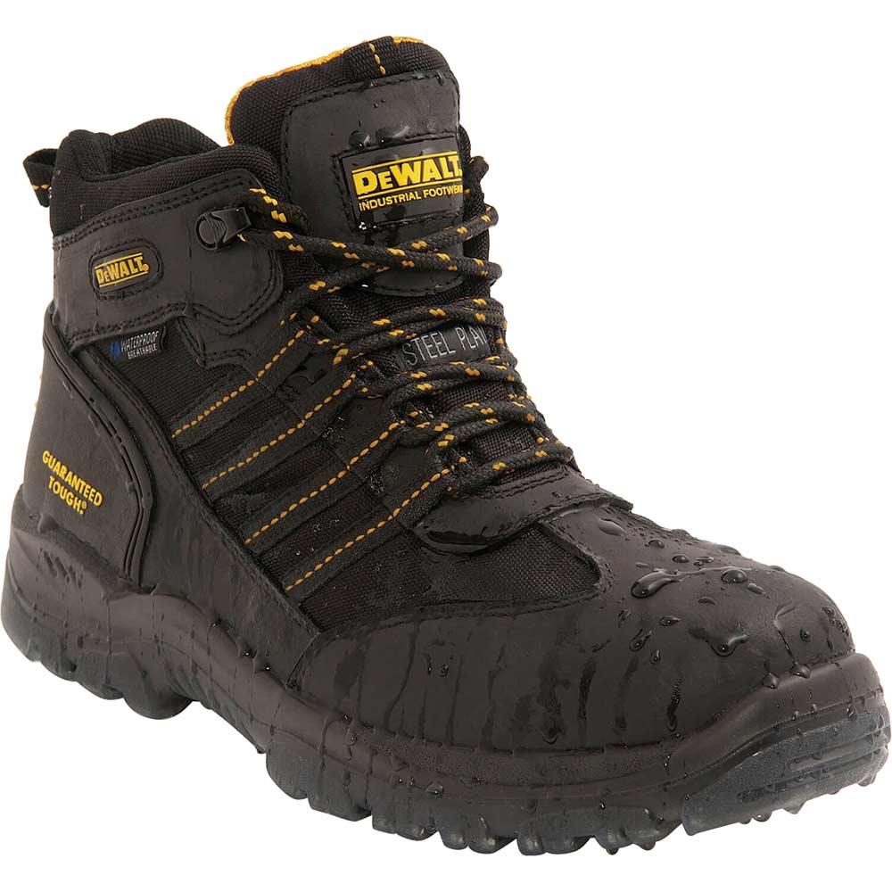 Image of DeWalt Nickel S3 Safety Work Boots Size 8 Black