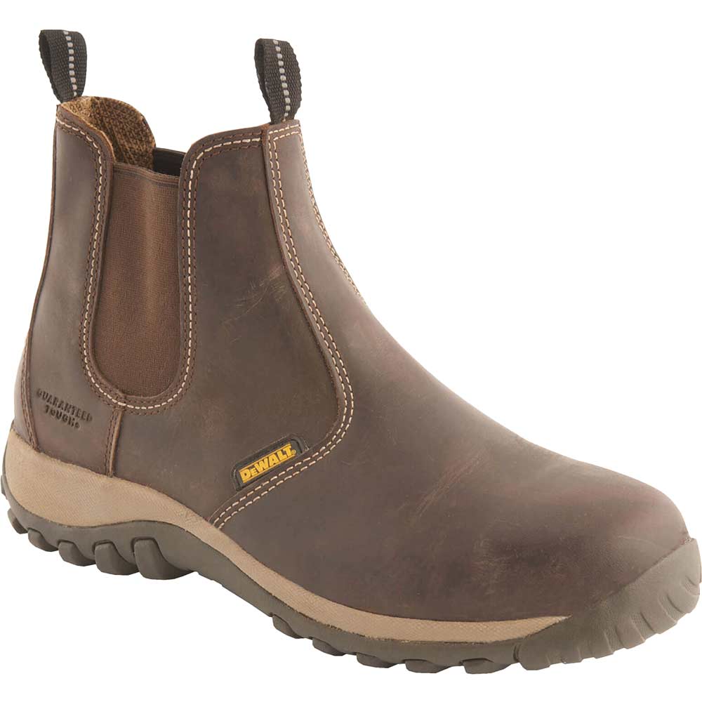 DeWalt Radial Dealer Safety Work Boots Brown Size 6
