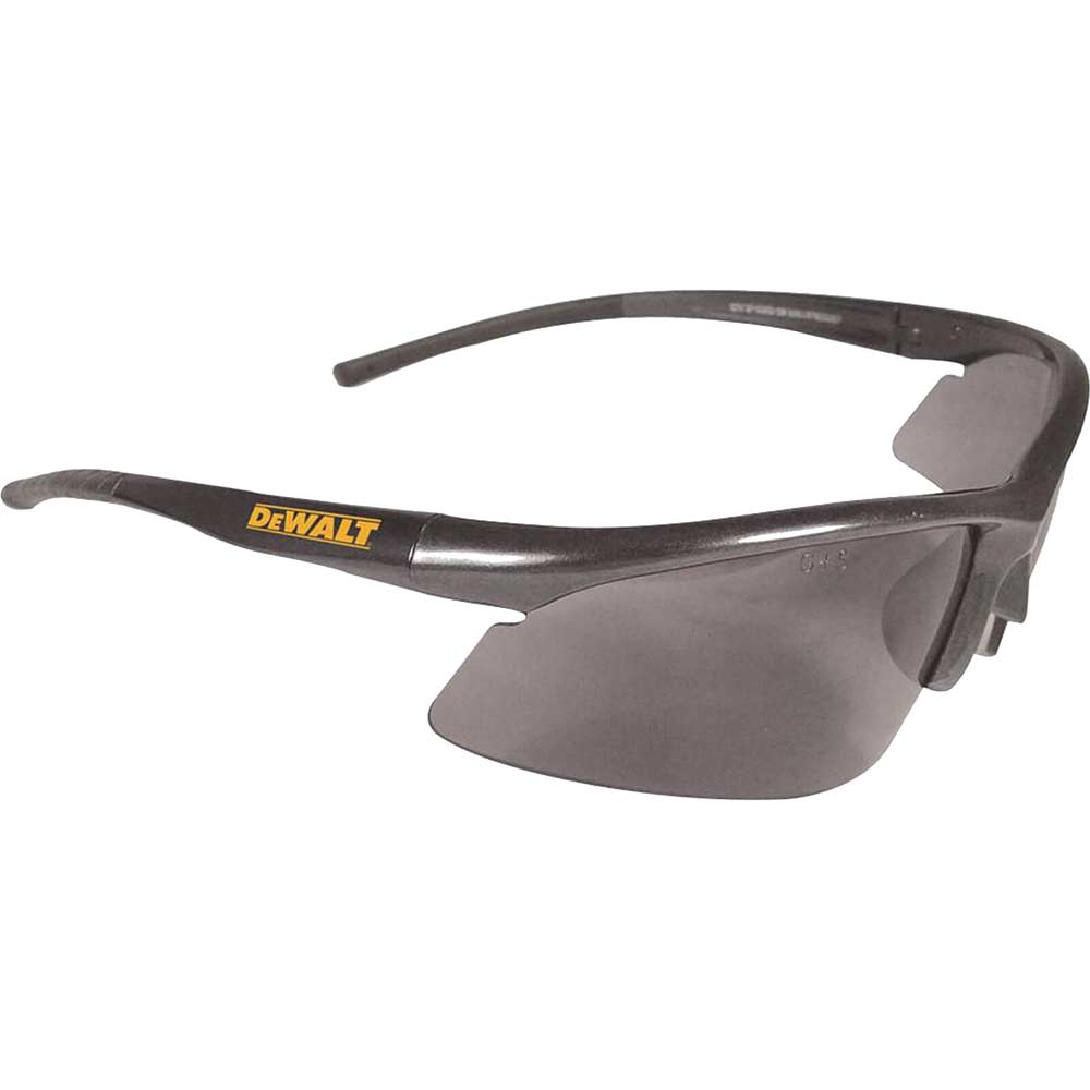 DeWalt Wraparound Radius Safety Glasses Smoke