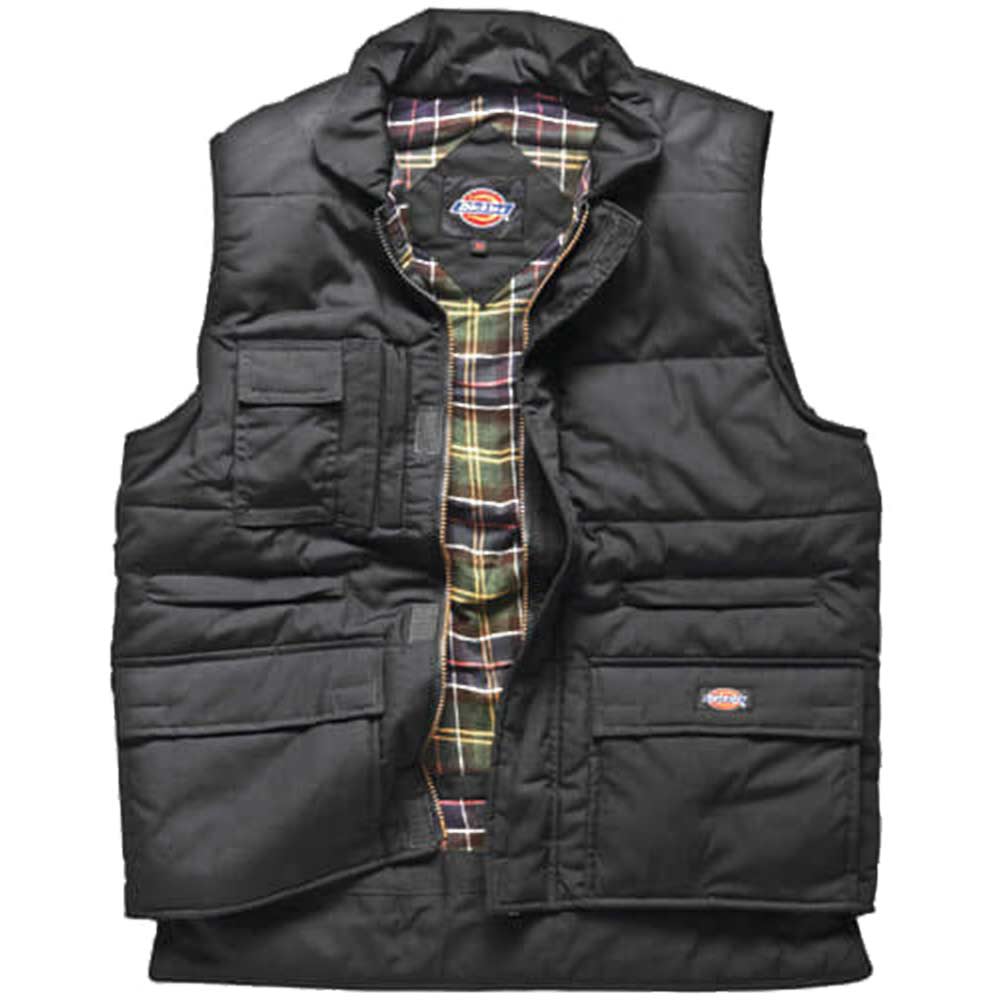 Dickies Mens Professional Combat Bodywarmer Black Medium