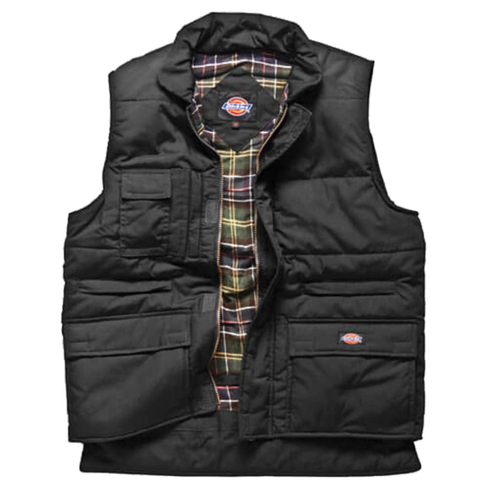 Dickies Mens Professional Combat Bodywarmer Black XXXL