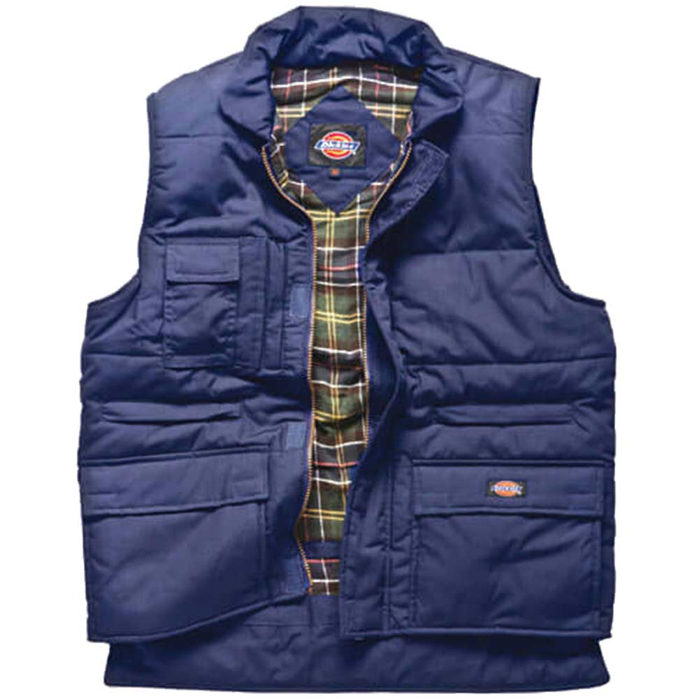 Dickies Mens Professional Combat Bodywarmer Navy Blue 3XL