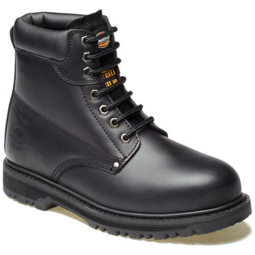 Dickies Mens Cleveland Super Safety Work Boots Black Size 6