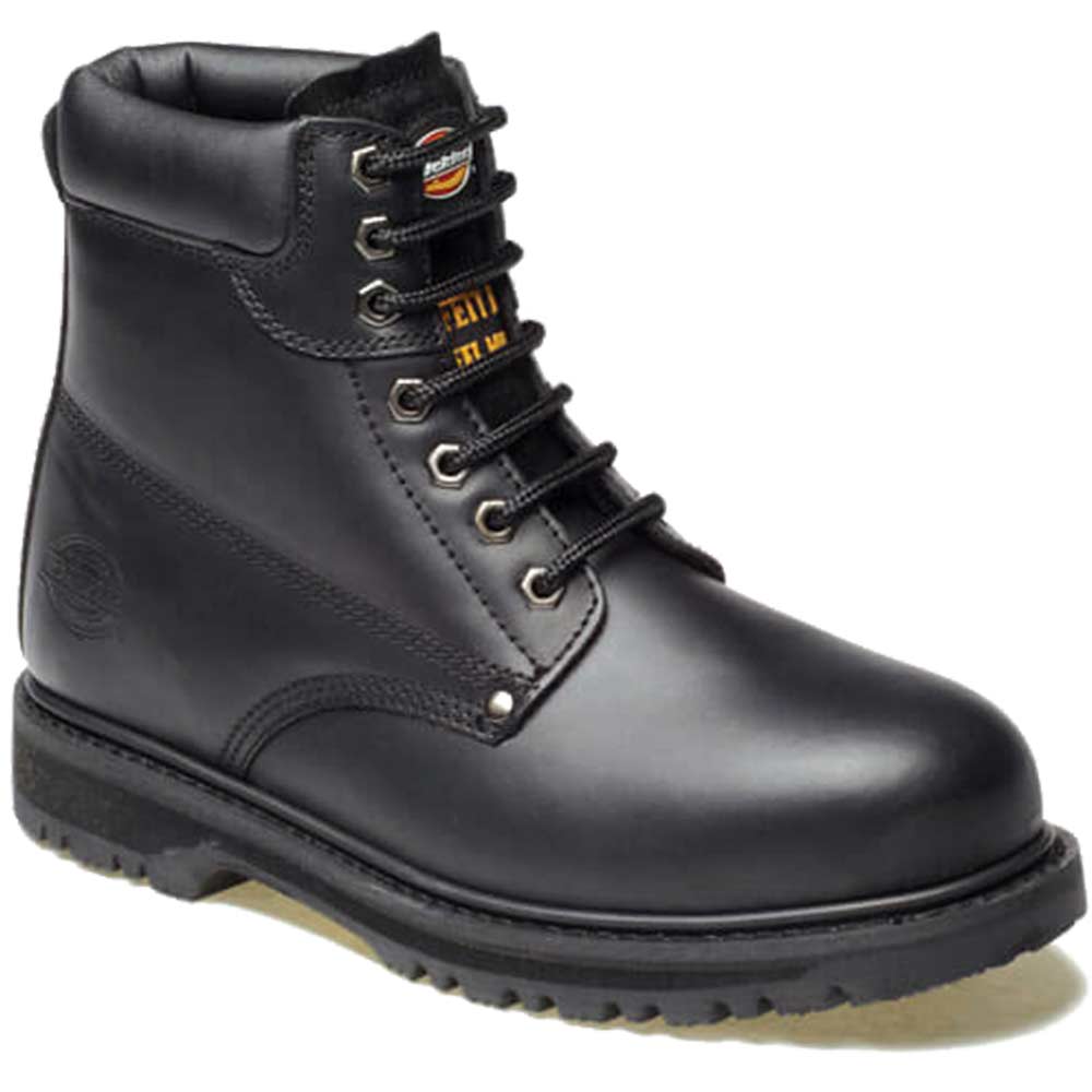 Dickies Mens Cleveland Super Safety Work Boots Black Size 6